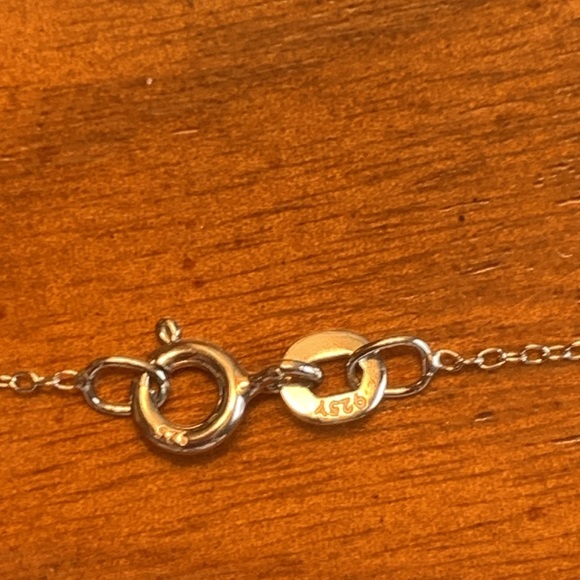 Genuine natural green amethyst 6.05ct pear cut Sterling silver 925 pendant/chain - Picture 5 of 13